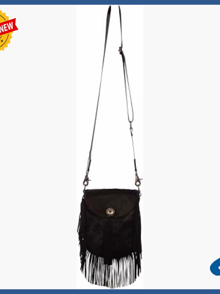 Genuine Leather Tote Bag With Removable Shoulder Strap Western Style